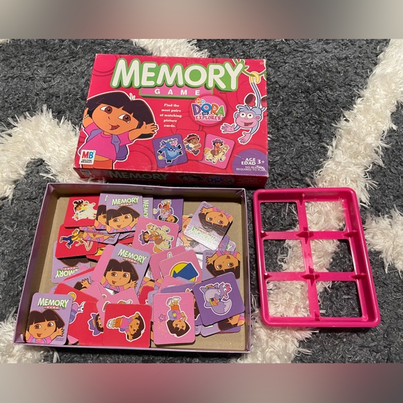 Dora the Explorer Memory Game 2004 kids toys cards unisex - Picture 2 of 8
